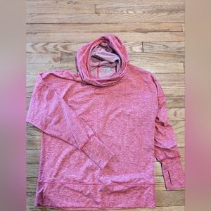 Saucony cowl neck hoodie size M